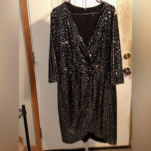 Formal velvet dress Lane Bryant new with tags